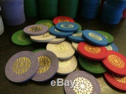 Paulson Starburst 300+ Clay Poker Chip Set, 5 colors