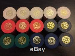 Paulson Starburst Clay Poker Chip Set, 5 Colors, 300 chips