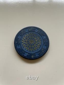 Paulson Starburst and Mr. Lucky Poker Chip Set w Case Colorful Clay Vegas Casino