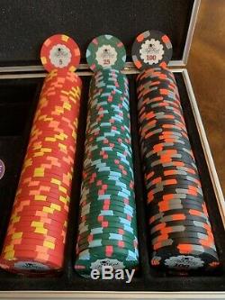 Paulson Top Hat And Cane Poker Chip Set