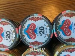 Paulson Top Hat and Cane Garden City Poker Set