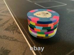 Paulson World Top Hat & Cane (WTHC) Casino Poker Chips Sample Set
