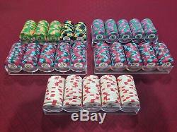 Paulson poker chips set 500