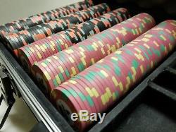 Paulson style poker chips set of 500