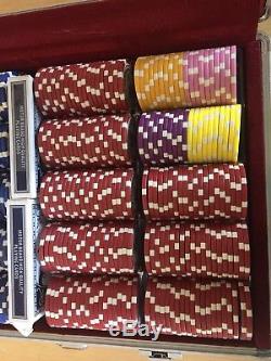 Phil Hellmuth, Jr. Signature Series Poker Set Great Shape Top Quality