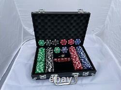 PlayStation Logo Texas Hold'Em 200 Poker Chip Set Rare Unique Sealed GREAT GIFT