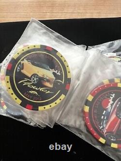 Plymouth Chrysler Prowler Poker Chip Event Set Complete Prowlin Las Vegas 2012