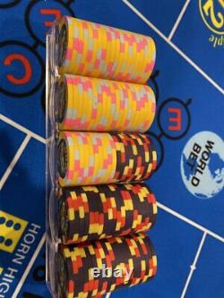 Poker After Dark BCC Poker Chip Set Mint Condition