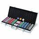 Poker Chip Set 500(11.5 Gram Chips, Cards, Dices, Buttons and Aluminum Case)