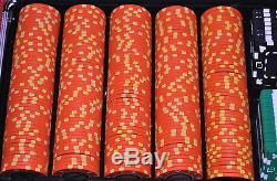 Poker Chip Set 500 Chips + Plaques