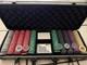 Poker Chip Set 500-Piece Clay Poker Set with Aluminum Case and Accessories