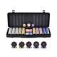 Poker Chip Set 500-Piece Poker Set Complete Poker Playing Game Set with Carrying