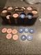 Poker Chip Set Vintage Collectable Poker Set