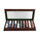 Poker Chip Set with Mahogany Case