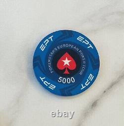 Poker Chip set 100 POKERSTARS EPT Ceramic Chips, 100 pieces with case