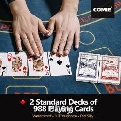 Poker Chips, 500PCS Poker Chip Set with Aluminum Travel Case, 11.5 Gram Poker S