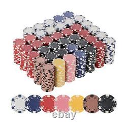 Poker Chips, Poker Chips Set for Card Board Game, 11.5 Gram, for Texas Hold'em