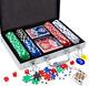 Poker Chips Set, 200&300PCS Poker Chips, Poker Set with Alumium Travel Case, 11