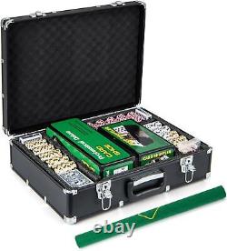 Poker Chips Set, 600 PCS Texas Hold'em Casino Chip Set withCarrying Case