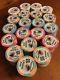 Poker Chips Set Casino Quality Made By Paulson 200 Count EUC
