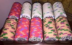 Poker Chips Set Casino Quality Made By Paulson 325 Count VGC