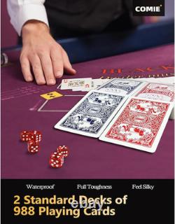 Poker Chips with Numbers, 500Pcs Poker Chip Set with Aluminum Travel Case, 11.5 Gr