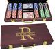 Poker Set-300 Chips With Case, Custom Engraving