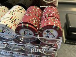 Poker Table & Chip Set