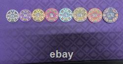 Poker Tournament Set Aztec 2.0 (948 Ceramic Chips) Read Descripcion! No Case