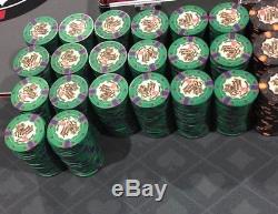 Poker chips Nevada Jacks Dessert Sands 1000pcs set withextras