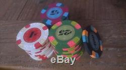 Poker chips Paulson Top Hat and Cane Perfect Home Set