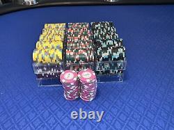Poker chips set