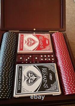 Poker set from chiller's remains