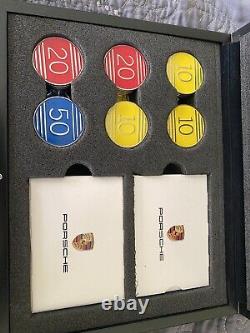 Porsche Design Poker Set Limited Edition 410/500. Never Used, No Scratches