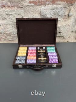 Premium 300-Piece Poker Chip Set Professional Customizable Chips in Luxury