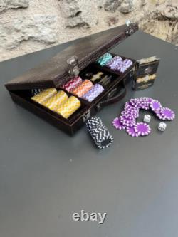 Premium 300-Piece Poker Chip Set Professional Customizable Chips in Luxury