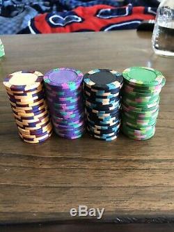 Pro Gen 80 Clay Poker Chips 849 Total Set