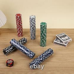 Professinal 300Pcs Poker Chip Set Game Chips with Box Poker Chips