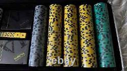 Professional 500 13.5g Poker Chips Set Cards Dice Limited Edition Invicta