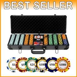 Professional Poker Chip Set in Aluminum Case