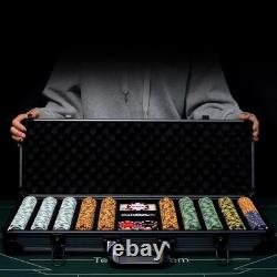 Professional Poker Chip Set in Aluminum Case