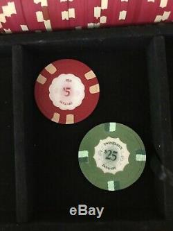 Protege Sidepot Clay Poker Chip Complete Cash Game Set with case DISCONTINUED