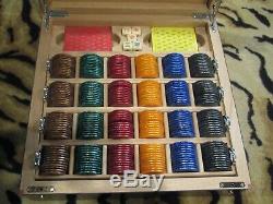 RARE Authentic FERRARI Poker Chips Set Game Box NEW