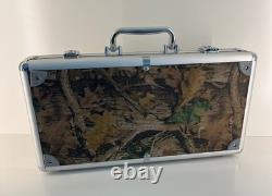RARE BRAND NEW Ducks Unlimited Camo Leather 300-piece Poker Chip Set