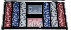 RARE Bravo Poker Chip Set Texas Hold'em Celebrity Showdown 2004 Palms Las Vegas