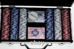 RARE Bravo Poker Chip Set Texas Hold'em Celebrity Showdown 2004 Palms Las Vegas