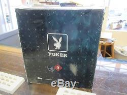 Rare Complete Playboy 300 Premium Poker Chip Set, Unopened, With Buy It Now