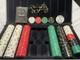 RARE Caesars Palace Poker Chip Set! 4 Colours CASH GAME OR TOURNAMENT! Vintage