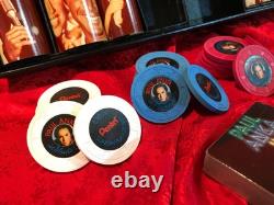 RARE Complete PROMO SET PAUL ANKA MONTE CARLO CBS-TV 1978 Casino Poker Chips