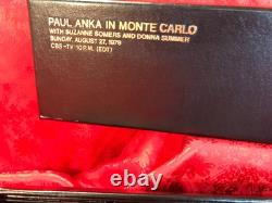 RARE Complete PROMO SET PAUL ANKA MONTE CARLO CBS-TV 1978 Casino Poker Chips